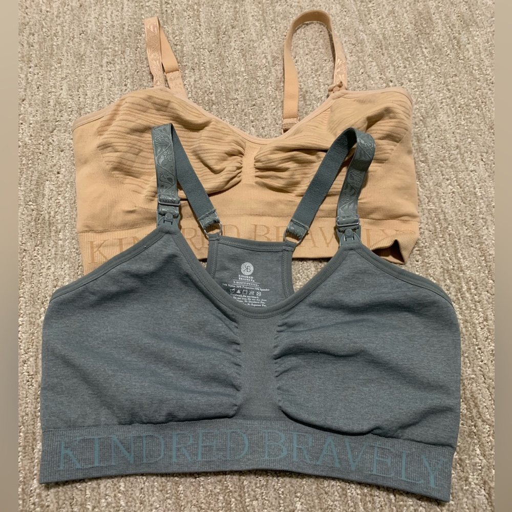 Bundle of Kindred Bravely pumping/ nursing bras